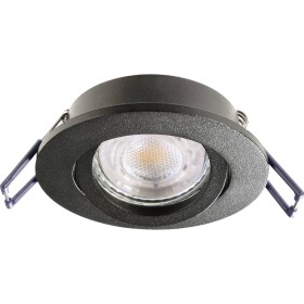 Deko Light Samsola, rund, Schwarz 110043 stropná lampa čierna (matná); 110043