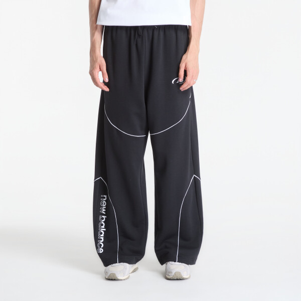 Kalhoty New Balance Trackside French Terry Pant Black L