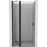 MEXEN - Mist sprchové dvere krídlové 105, transparent, čierna 8A4-105-000-70-00