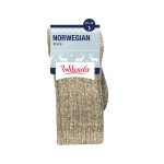 Zimné unisex ponožky NORWEGIAN STYLE SOCKS - BELLINDA - béžové 39 - 42