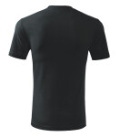 Klasické nové tričko ebony gray S