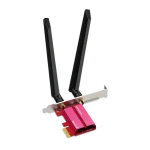 Mercusys MA47BE / Wi-Fi 7 PCIe Adaptér BE9300 / Tri-band - 2.4 5 6 GHz / BT 5.4 (MA47BE)