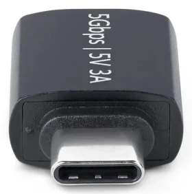 StarTech USB-C - USB-A adaptér čierna / Adaptér / USB 3.0 / 5 Gbps / hliníkové telo (USB31CAADGCP)