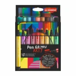 STABILO® Pen 68 MAX - ARTY - 18 ks súprava - 18 rôznych farieb (768/18-21)