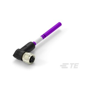 TE Connectivity upravený zástrčkový konektor pre senzory - aktory, TAB62435501-020, 1 ks; TAB62435501-020