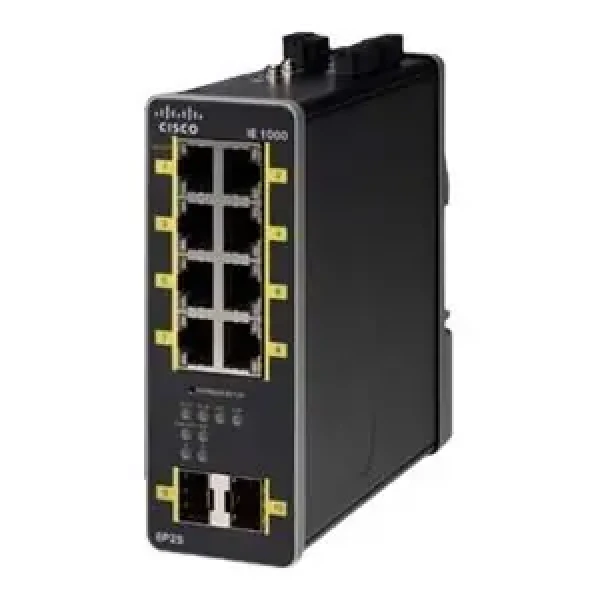 Cisco IE-1000 / Switch / L2 / PoE / 8x FE RJ45 / 2x GE SFP (IE-1000-8P2S-LM)