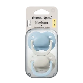 Tommee Tippee Newborn silikónový cumlík 0-2m BOY 2ks - viac farebných variant (433659-T)