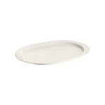 Guzzini TIERRA L mliečno biela / Servírovací podnos / Recyklovaný PET / 47,5 x 32,5 x 3 cm (197401156)