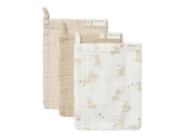 Little Dutch Žinky 3 ks Baby Bunny / 21 x 14 cm (TE51695033LD)