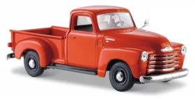 Maisto Chevrolet 3100 Pickup 1950 oranžová