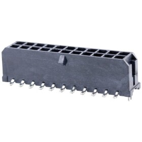 Molex vstavaná pinová lišta (štandardná) Počet pólov 22 Raster (rozteč): 3.00 mm 430452217 1 ks Tape on Full reel; 430452217