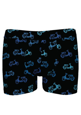 Pánske boxerky John Frank JFBDWPMOD504 M černá