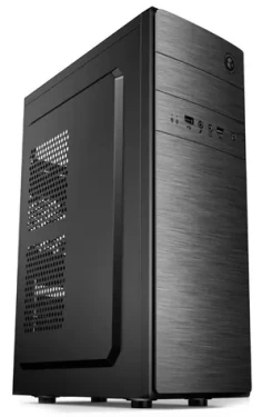 Crono D183A čierna / PC skriňa / ATX / Micro-ATX / ITX / bez zdroja / bez ventilátorov (D183A)
