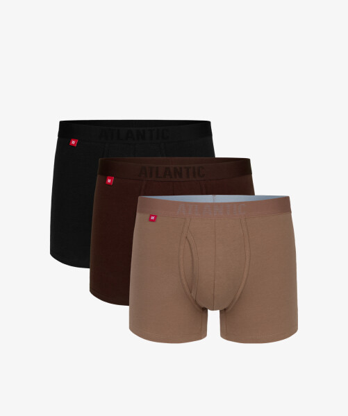 Pánské boxerky ATLANTIC 3Pack vícebarevné