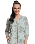 Dámsky župan Luna 390 S-2XL W25 švestka M