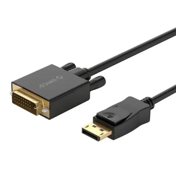 Orico XD-DTD čierna / Kábel DisplayPort - DVI / 4K / 3 m