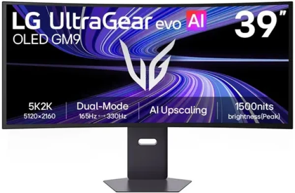39" LG UltraGear GX9 39GX950B-B čierna / Monitor / OLED / 5120 x 2160 / 21:9 / 165Hz / HDR10 / DP+HDMI (39GX950B-B.AEU)