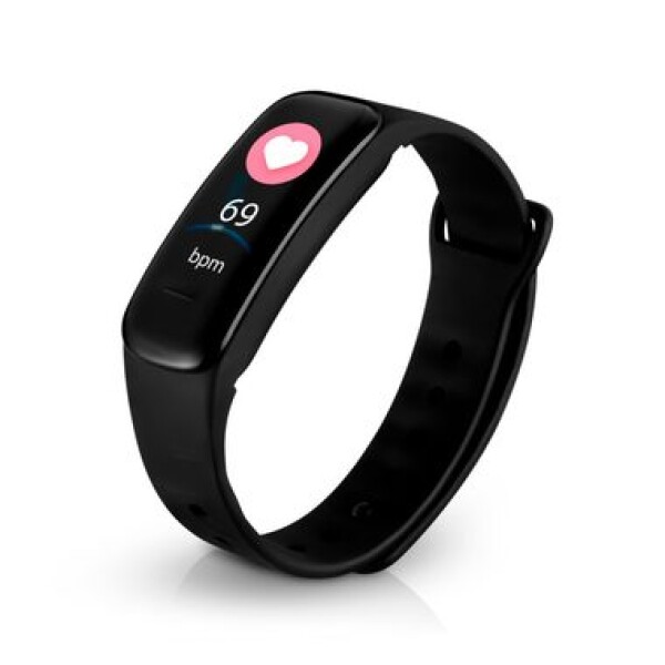 Niceboy X-fit Plus čierna / Fitness náramok / OLED / Bluetooth / IP67 / Senzor srdcového tepu / Android 4.5 amp; iOS 8.2 (xfit-plus)