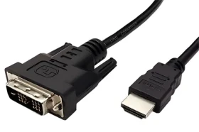 OEM kábel DVI-D(M) - HDMI(M) / Kábel / 3 m / Pozlátené konektory / čierny (11.99.5532)