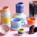 Studio Arhoj Porcelánový hrnček Tropicana 150 ml