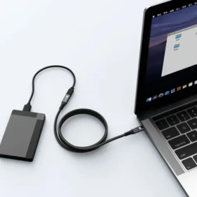 ER Power USB-C predlžovací kábel čierna / Predlžovací kábel / PD 100W / 10Gbps / 2m (ERPW2CEX-BK)