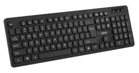 Savio KB-02 čierna / Klávesnica / Bezdrôtová / 2,4 GHz / QWERTY (KB-02)
