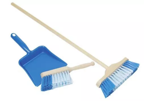 Goki Goki Smetáčik, lopatka, metla - modrý