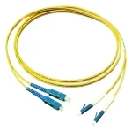 Good Connections OS2 1 m žltá / Optický patch kábel / LC/SC / Singlemode 9/125 µm / LSZH (LW-901LS)