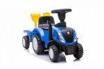 Mamido Detský traktor s prívesom New Holland T7 modrý