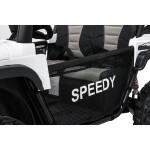 Mamido Detské elektrické autíčko PASSION 4x200W 24V biele