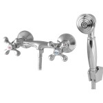 KERRA - Kabína sprchová Classic 90 čierna (s batériou) 5907548113337