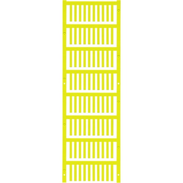 Weidmüller 1918480000 SF 0/21 NEUTRAL GE V2 značenie káblov Druh montáže: prichytenie sponami Potlačiteľná plocha: 3.20 x 21 mm žltá Počet markerov: 400 400 ks; 1918480000