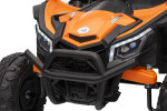Mamido Mamido Elektrické autíčko Buggy Madman biele | UTV-MX 4x4 | EVA kolesá | 12V 10Ah | EKO koža
