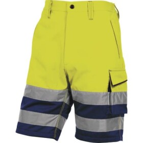 Reflexné pracovné bermudy Delta Plus PHBE2 Farba: Žltá fluo, Veľkosť: XL (PHBE2JMXG)
