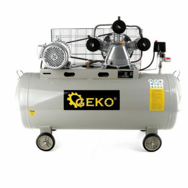 GEKO G80310 / Olejový kompresor / 3000W / 200L / 490 L-min / 8 bar (G80310)