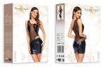 Dámske erotické šaty Loreen - BEAUTY NIGHT FASHION černá S/M