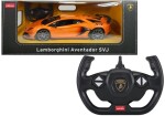 RASTAR Auto na diaľkové ovládanie R / C Lamborghini Aventador Rastar 1:14 oranžové