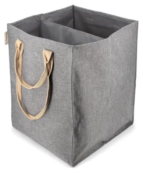 Rolser Laundry Hub Tweed Duplo sivá / Kôš na bielizeň / taška
