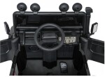 Mamido Detské elektrické autíčko Land Rover Defender 110 SVX Concept čierne
