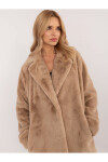 Dámsky kabát TW CZ BI G230119.32 svetlohnedý - Fashion Classic one size