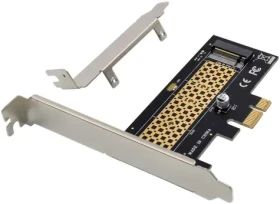 DeLock PCI Express karta 1x interná NVMe M.2 Key M / Karta / PCIe x1 / 95 x 52 mm / -40 až 85 °C (4043718341559)