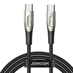 Joyroom Star-Light Series SA27-CC5 Nabíjací kábel USB-C(M) - USB-C(M) 100W 1.2m čierna (6941237111609)