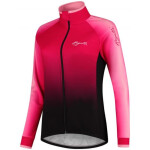 Dámsky dres s dlhým rukávom GLOW M pink - Rogelli M