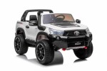 Mamido Detské elektrické autíčko Toyota Hilux 4x4 biele