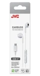 JVC HA-FR17UC biela / Slúchadlá do uší / USB-C / mikrofón / IPX2 (HA-FR17UC-WV)