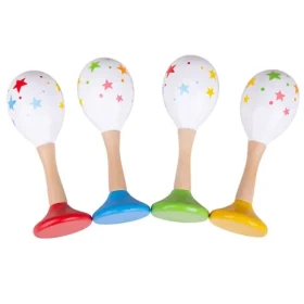 Bigjigs Toys Rumba guľa hviezdičky Junior 2 ks modrá
