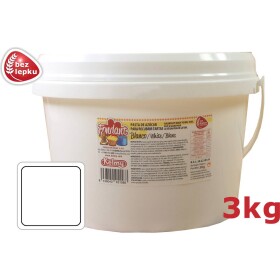 Potahovacia hmota 3 kg, biela - Kelmy