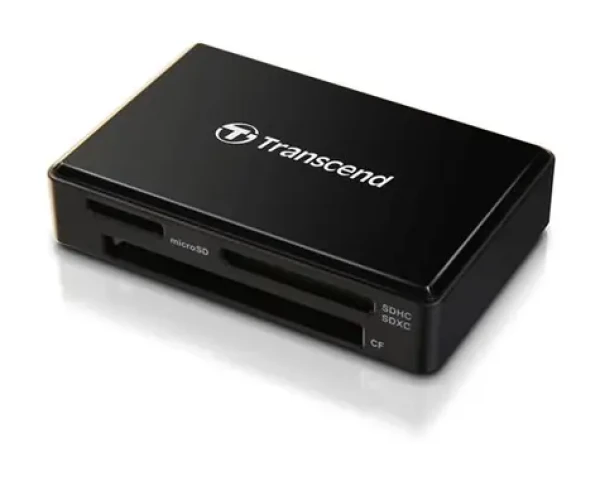 Transcend RDF8 čítačka pamäťových kariet čierna / USB-A 3.1 Gen 1 / SDXC / microSDXC / CompactFlash / UHS-I (TS-RDF8K2)