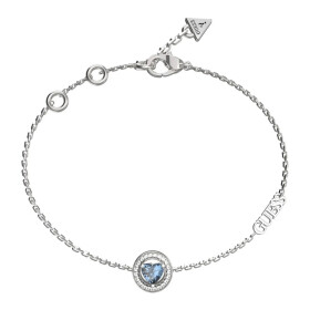 Guess Nežný oceľový náramok so zirkónmi M`ama Non M`ama JUBB04668JWRHLS 21 cm