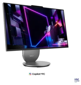 Lenovo Yoga AIO 27IPH11 sivá / Počítač all-in-one / 27" QHD 120Hz / Intel Core Ultra 7 356H 1.9GHz / 32GB / 1TB SSD (F0JR000MCK)